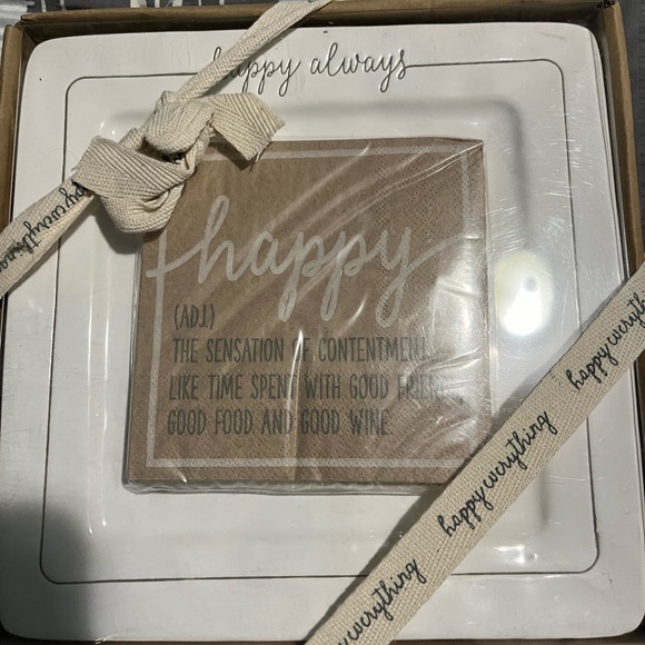 NWT picture frame and coordinating napkin - Picture 2 of 3